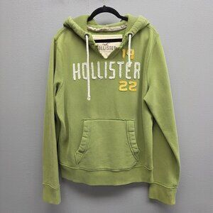 Hollister Hoodie Mens XL Green Pullover 1922 California Embroidered Logo 19 22
